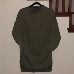 BooHoo // sweater dress